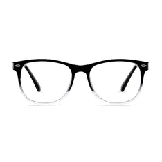 Oval Gradient Black Eyeglasses