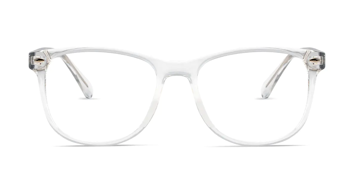 Oval Clear Eyeglasses
