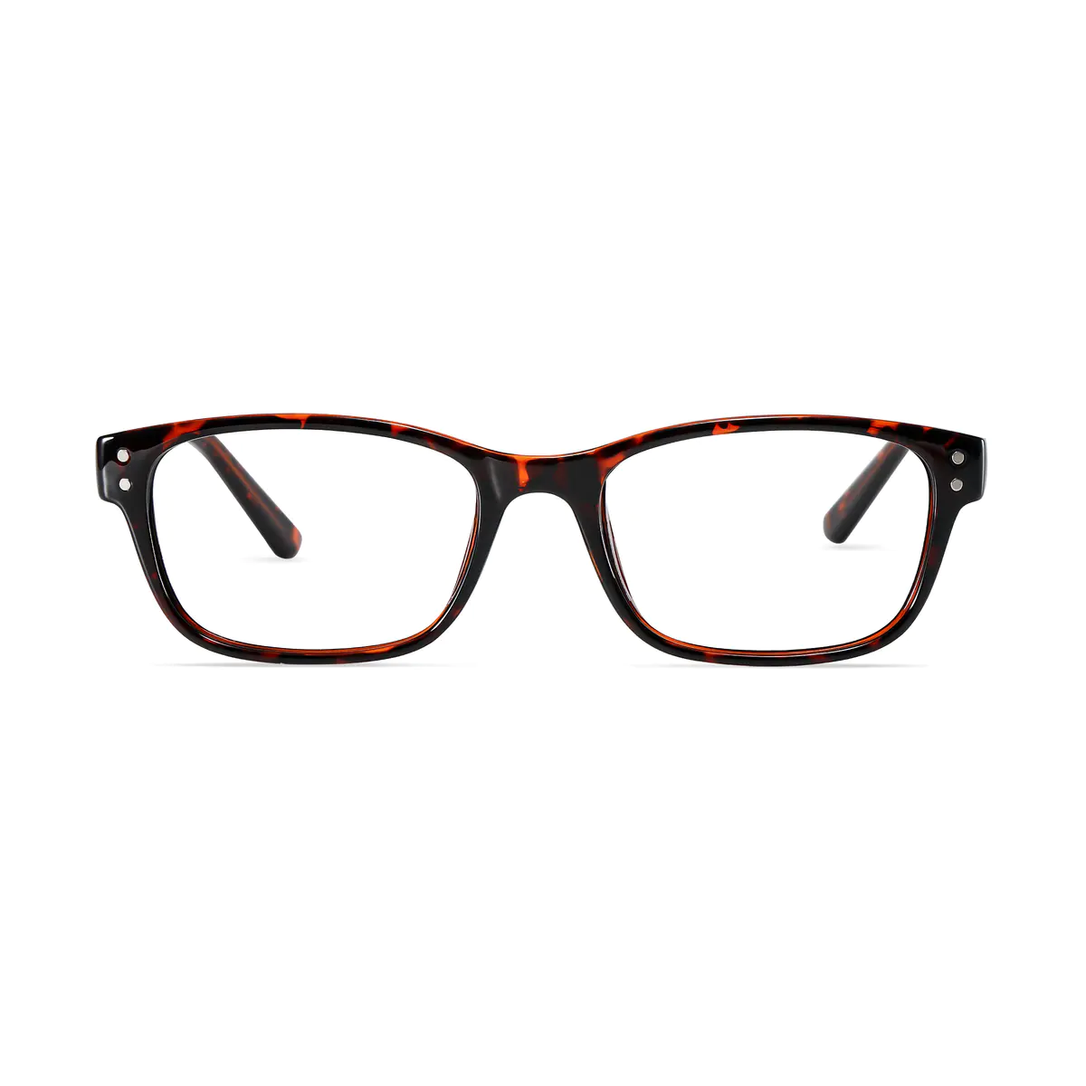 Rectangle Tortoiseshell Eyeglasses
