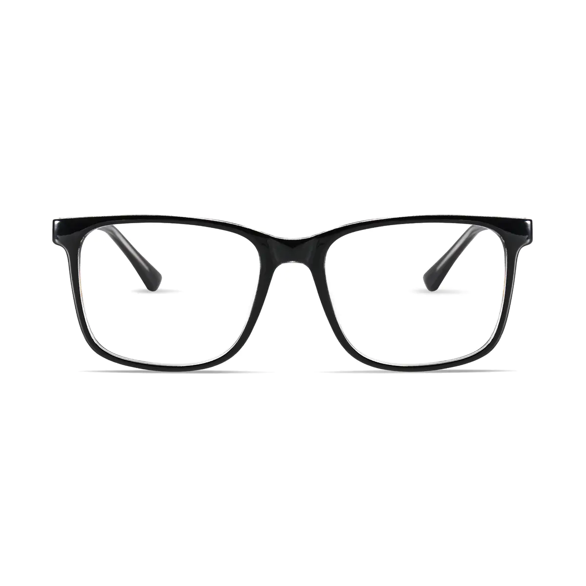 Square Black Eyeglasses