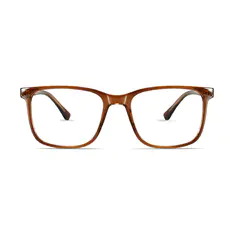 Square Brown Eyeglasses