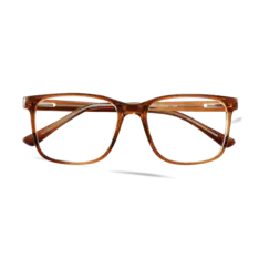 Square Brown Eyeglasses