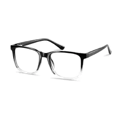 Square Gradient Black Eyeglasses