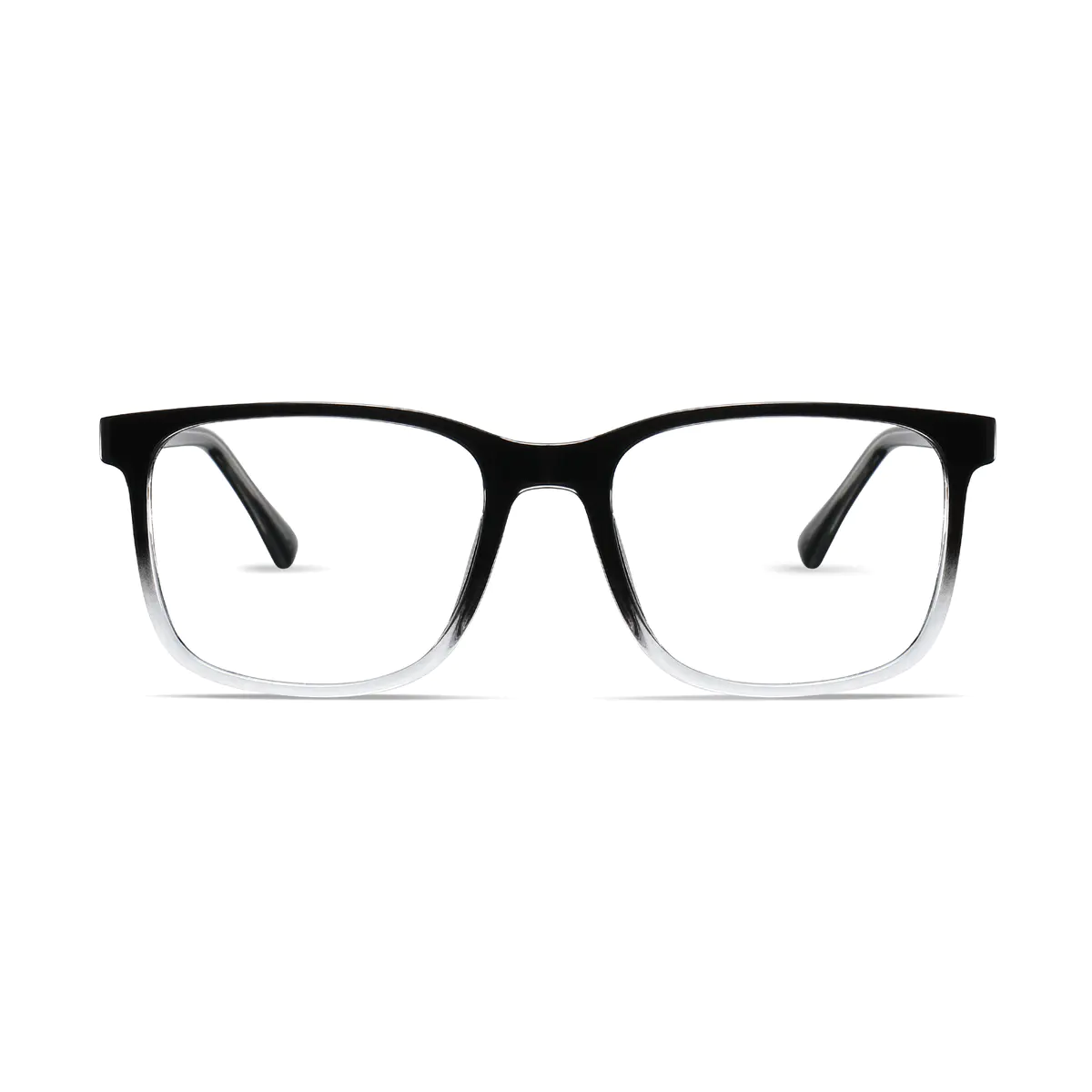 Square Gradient Black Eyeglasses