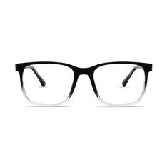 Square Gradient Black Eyeglasses