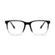 Square Gradient Black Eyeglasses