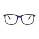 Square Blue Eyeglasses