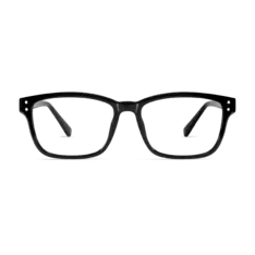 Rectangle Black Eyeglasses