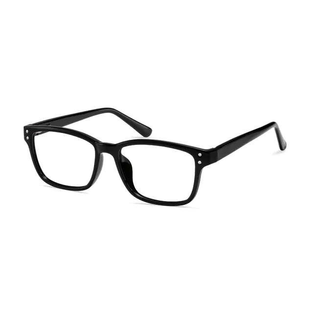 Rectangle Black Eyeglasses