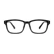 Rectangle Black Eyeglasses