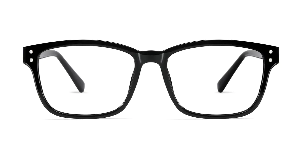 Rectangle Black Eyeglasses