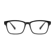 Rectangle Black/Clear Eyeglasses
