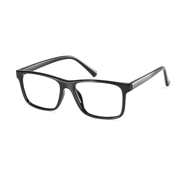 Rectangle Black Eyeglasses