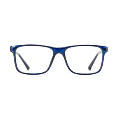 Rectangle Tortoiseshell/Blue Eyeglasses