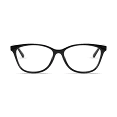 Oval Black Eyeglasses