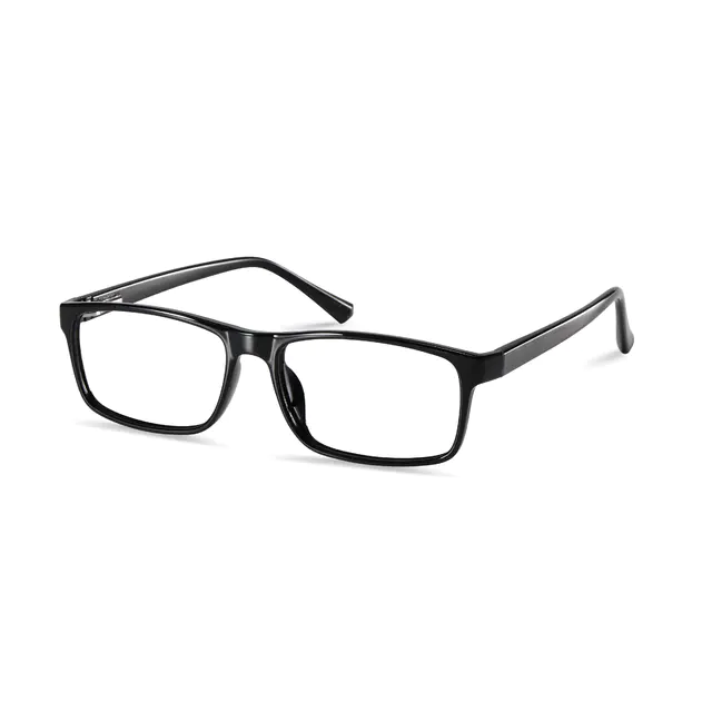 Rectangle Black Eyeglasses
