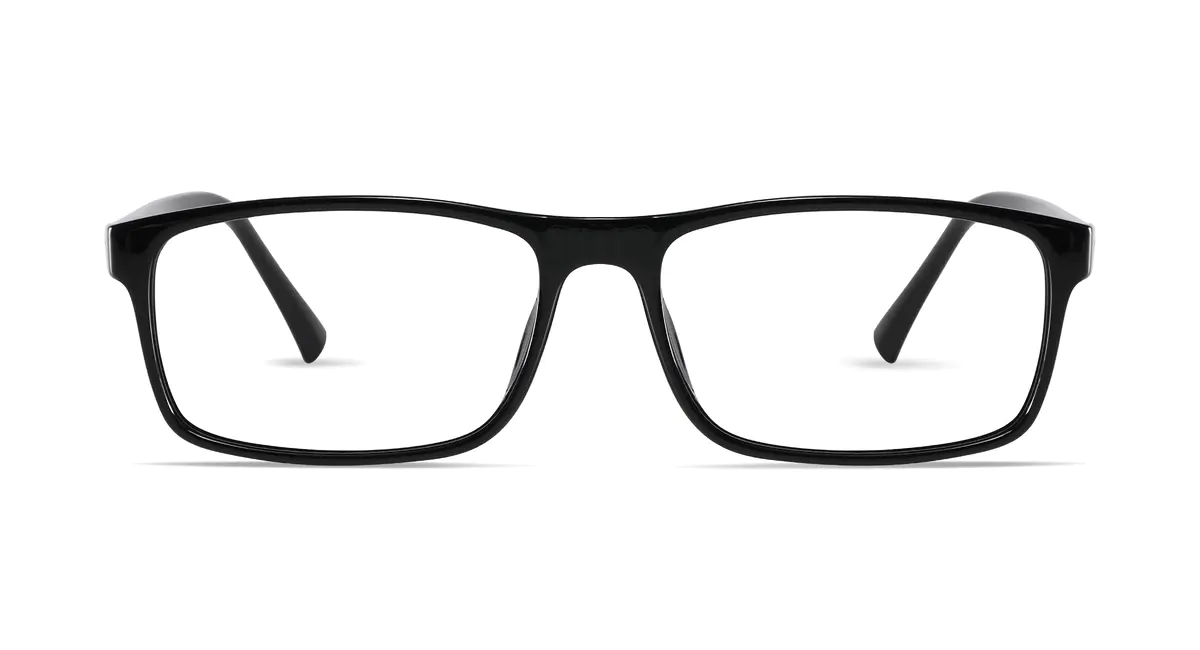 Rectangle Black Eyeglasses