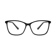 Square Black/Blue Eyeglasses