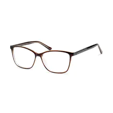 Square Brown Eyeglasses