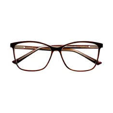 Square Brown Eyeglasses