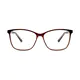 Square Brown Eyeglasses