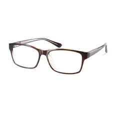 Rectangle Brown Eyeglasses