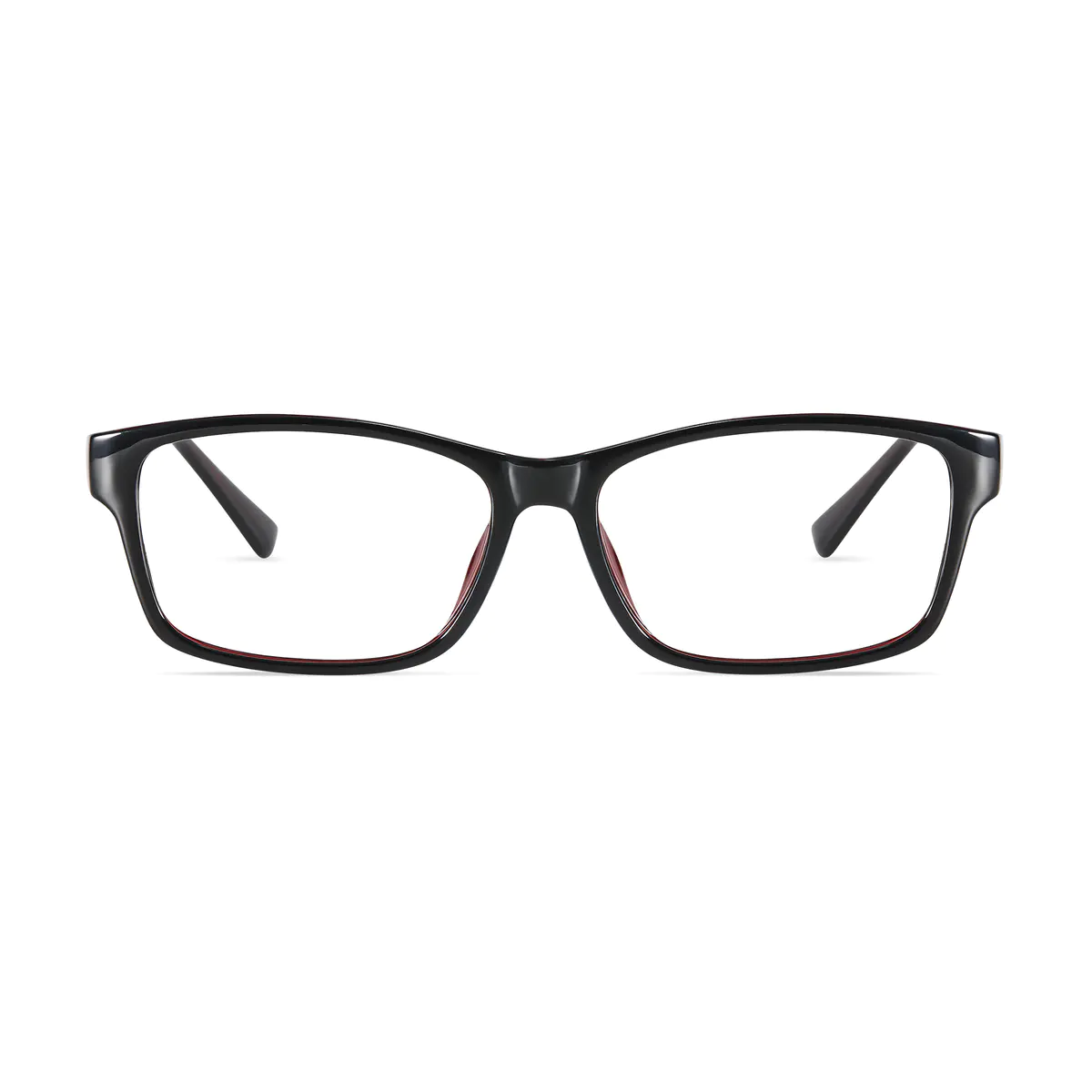 Rectangle Red/Black Eyeglasses