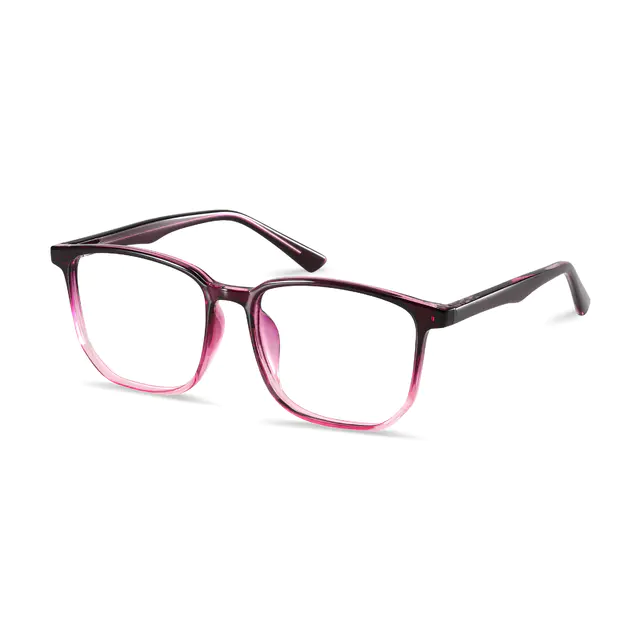 Square Gradient Purple Eyeglasses