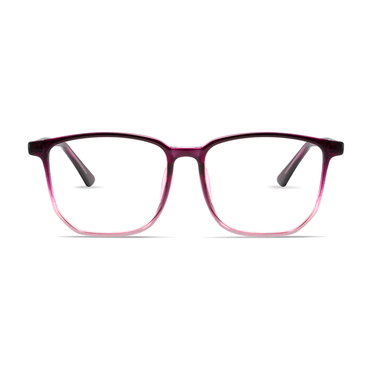 Square Gradient Purple Eyeglasses