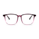 Square Gradient Purple Eyeglasses