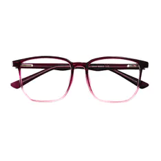 Square Gradient Purple Eyeglasses