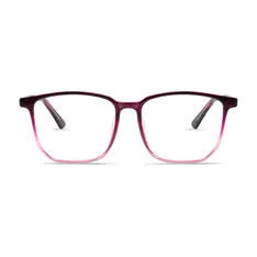 Square Gradient Purple Eyeglasses