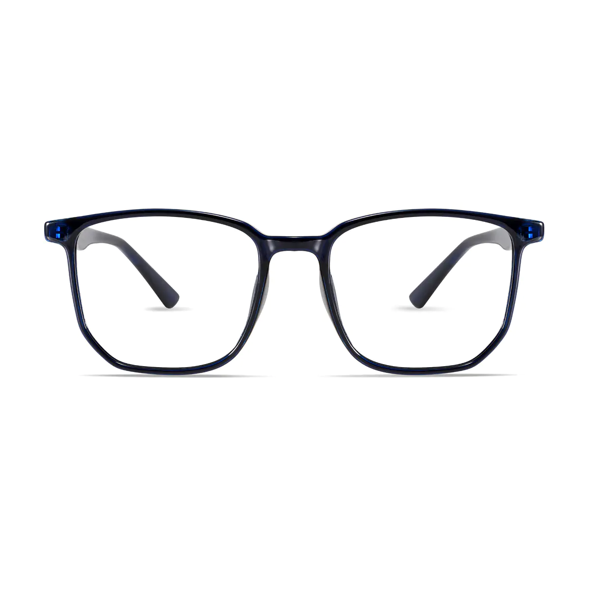 Square Blue Eyeglasses