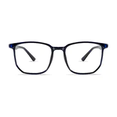 Square Blue Eyeglasses