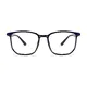 Square Blue Eyeglasses