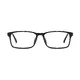Rectangle Black Eyeglasses