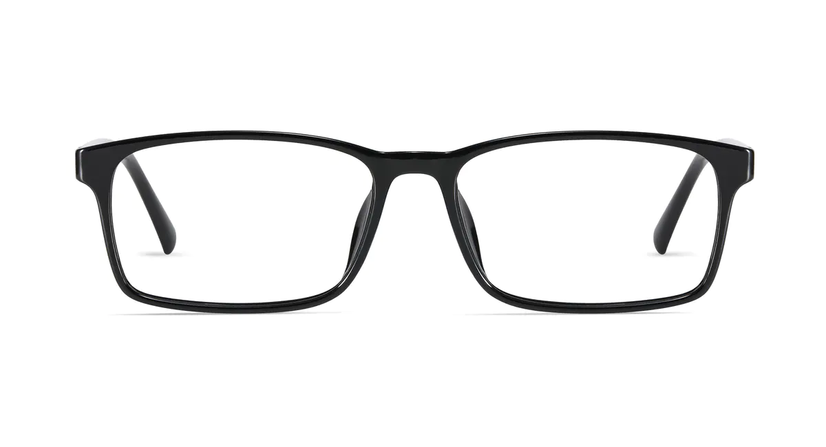 Rectangle Black Eyeglasses