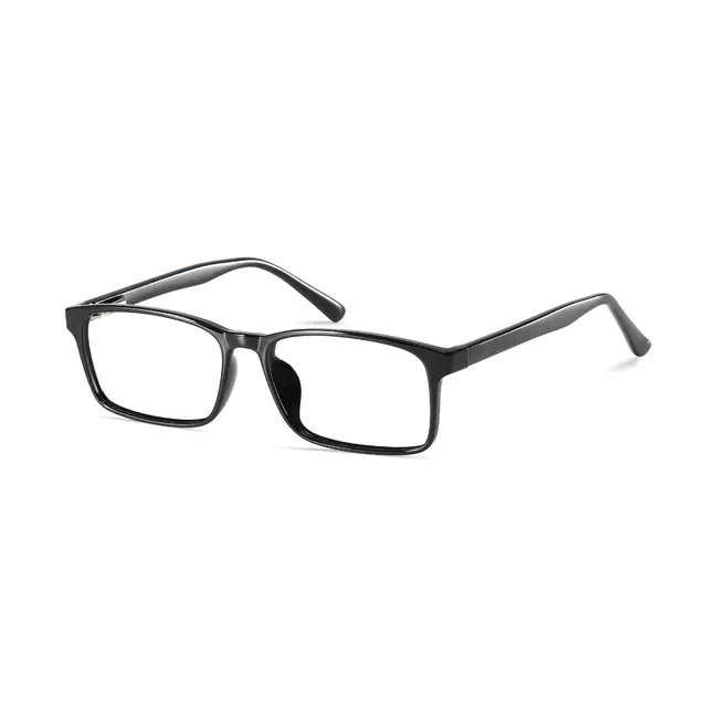 Rectangle Black Eyeglasses