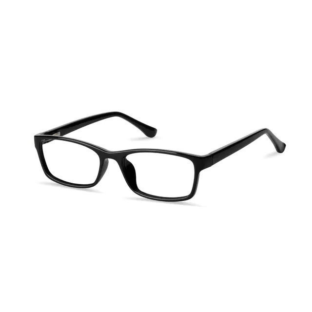 Rectangle Black Eyeglasses