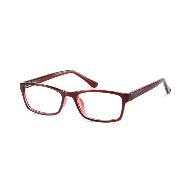 Rectangle Tortoiseshell/Red Eyeglasssess