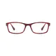 Rectangle Tortoiseshell/Red Eyeglasssess