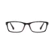 Rectangle Pink/Black Eyeglasssess