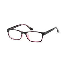 Rectangle Pink/Black Eyeglasssess