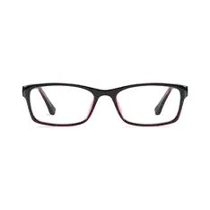 Rectangle Pink/Black Eyeglasssess