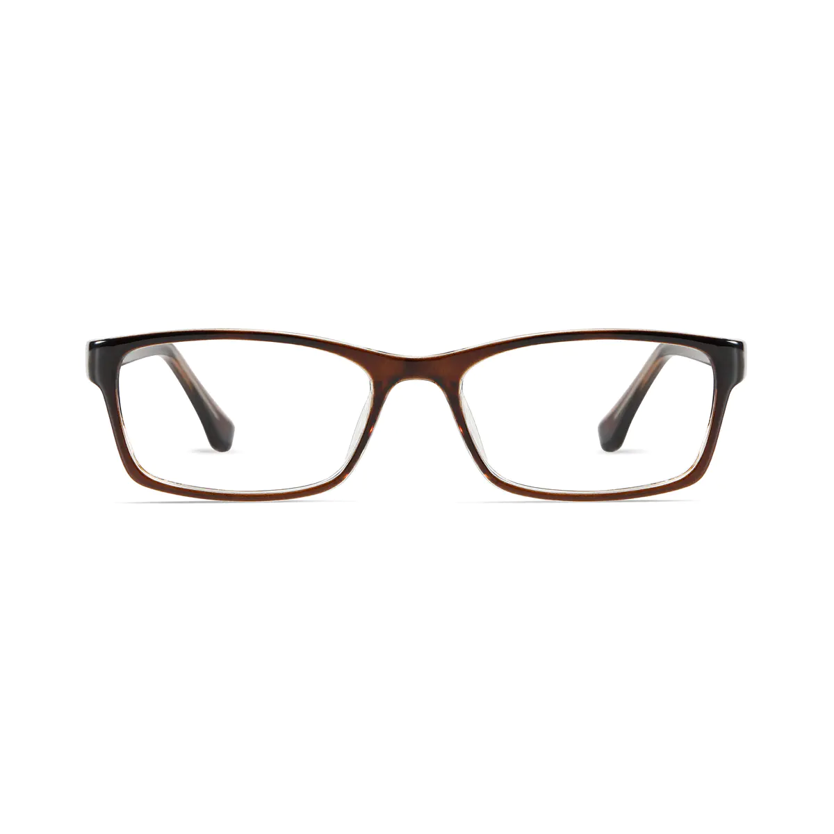 Rectangle Brown Eyeglasssess