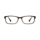 Rectangle Brown Eyeglasssess