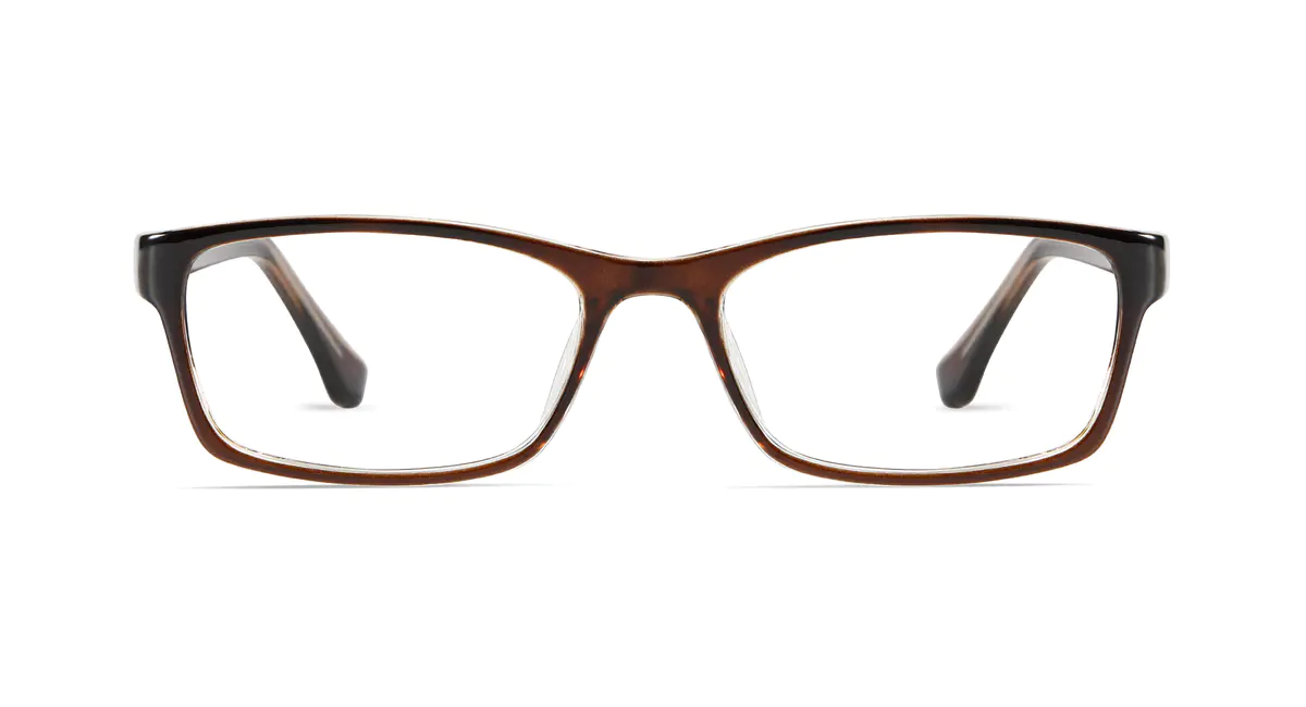 Rectangle Brown Eyeglasssess