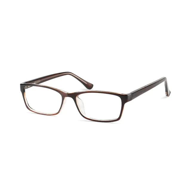Rectangle Brown Eyeglasssess