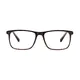 Rectangle Brown Eyeglasses
