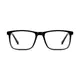Rectangle Black/Clear Eyeglasses